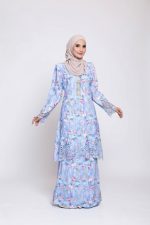 BAJU KURUNG SULAM SERI-PURPLE