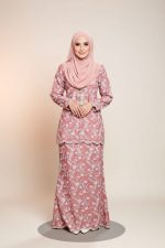  BAJU KURUNG MODEN NAIRA-DUSTY ROSE