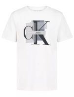 Boys Monologo Box Graphic Classic T-Shirt-White