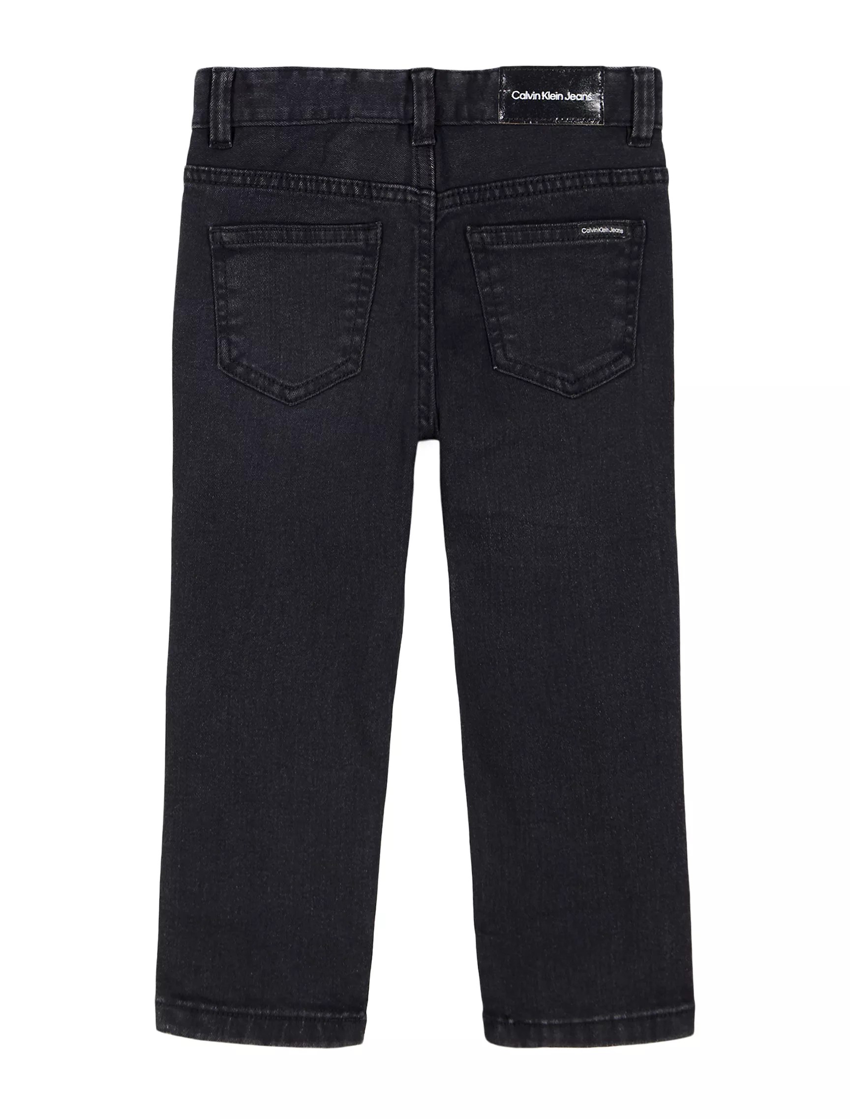 Boys Stretch Denim Jeans-Black - Image 2