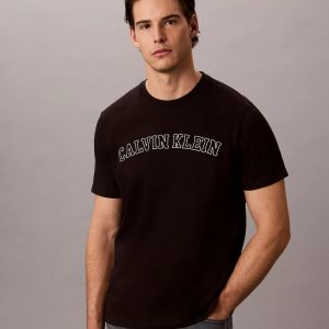 Varsity Logo Graphic Classic T-Shirt-Black
