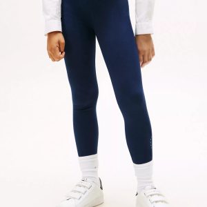 Kids' Circle Logo Legging-Cobalt Sapphire