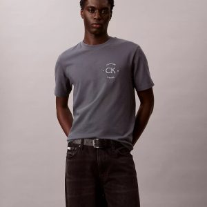 Logo Circle Graphic Classic T-Shirt-Turbulence