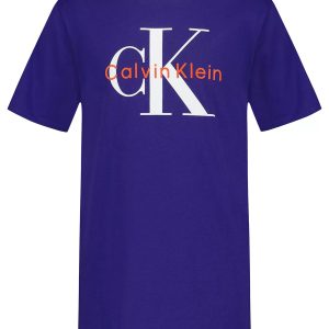 Boys Monologo T-Shirt-Clematis Blue