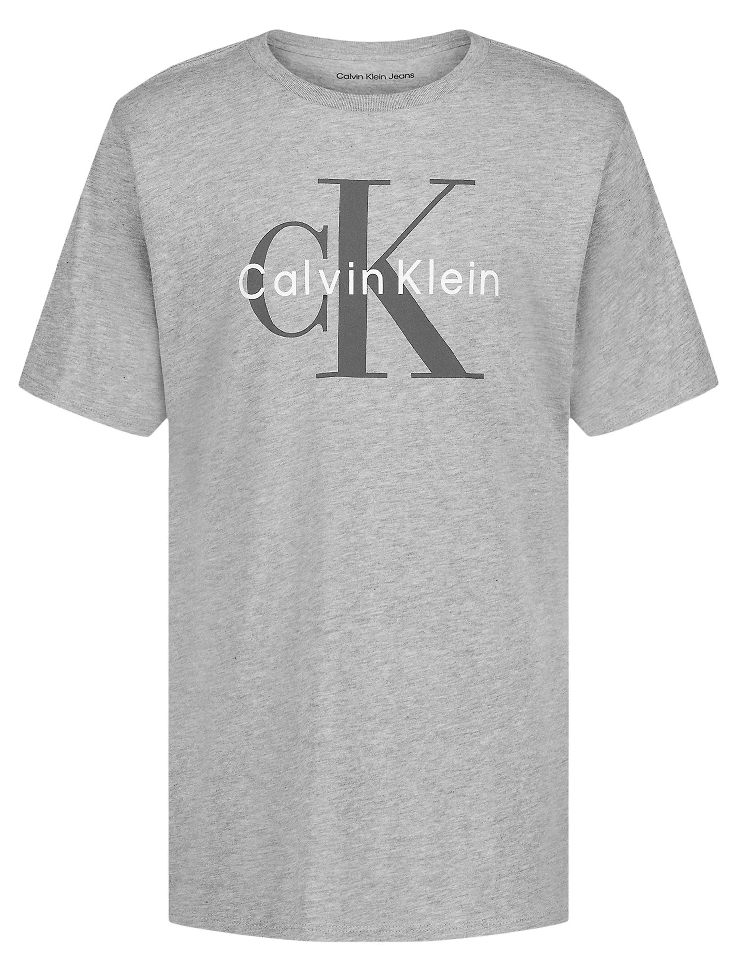 Boys Monologo T-Shirt-Light Grey Heather