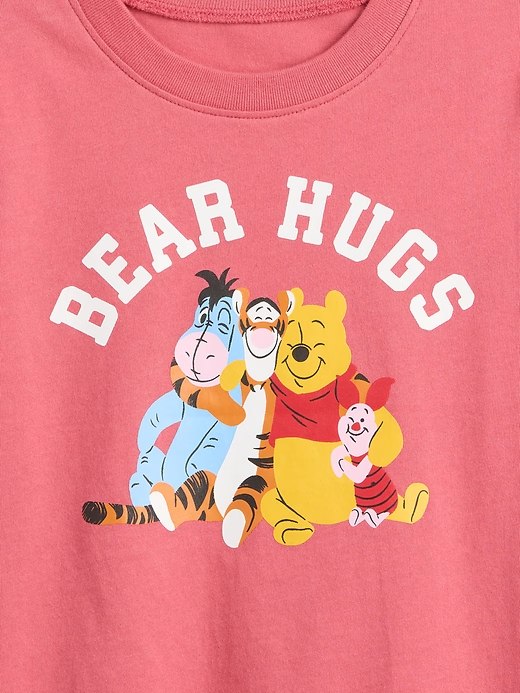 babyGap × Disney Graphic T-Shirt-Autumn Rose Winnie The Pooh - Image 2