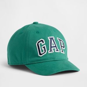 Kids Gap Logo Baseball Hat-New Algae Green