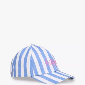 Kids' Striped Baseball Cap-Blue Spell/Multi