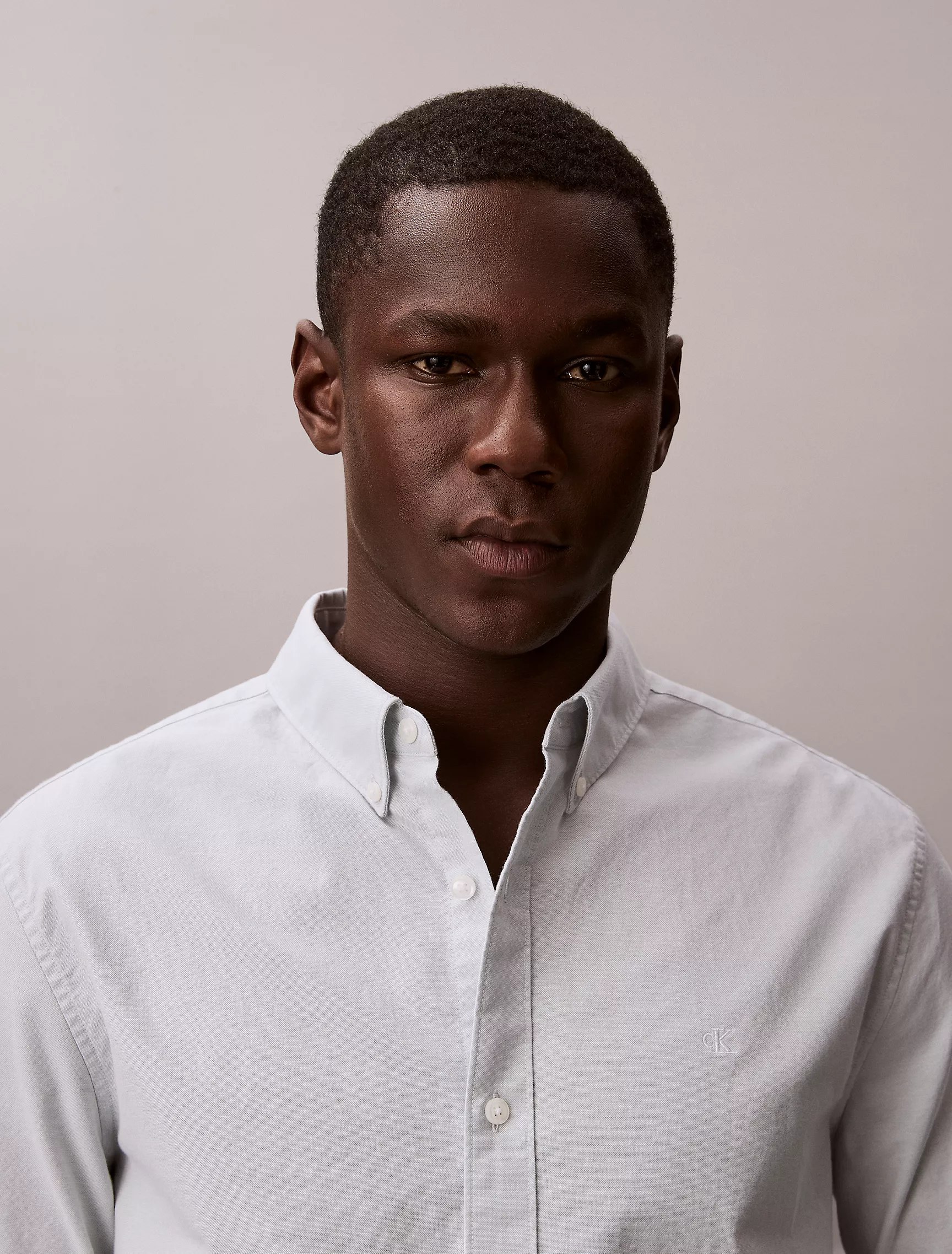 Solid Classic Oxford Button-Down Shirt-Pale Meadow - Image 2