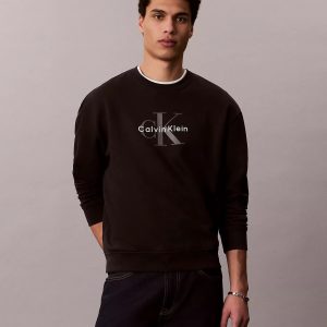 Monologo Fleece Sweatshirt-Black