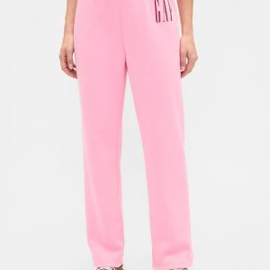 Gap Logo Pull-On Slim Sweatpants-May Pink