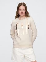 Relaxed Gap Logo Sweatshirt-Tan Chino