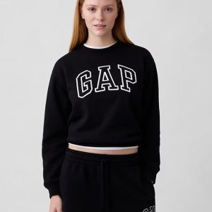 Gap Logo Sweatshirt-Black