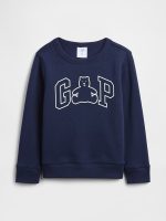 babyGap Logo Sweatshirt-Tapestry Navy