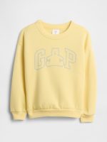 babyGap Logo Relaxed Crewneck Sweatshirt-Spring Yellow