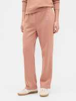 Gap Logo Pull-On Slim Sweatpants-Mocha Mousse
