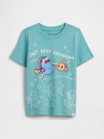 babyGap × Disney Finding Nemo Graphic T-Shirt-Frostbitten Blue Dory Nemo