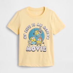 babyGap Minion Graphic T-Shirt-Light Yellow Movie