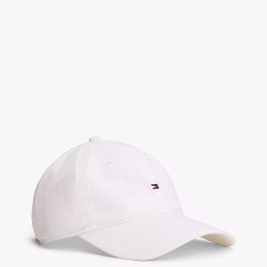 Tommy Baseball Cap-Classic White