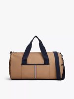 Men Flag Stripe Duffle Bag-Safari Canvas