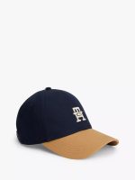 Monogram Logo Baseball Cap-Sky Captain/Multi