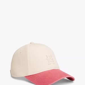 Monogram Logo Baseball Cap-Vanilla/Multi