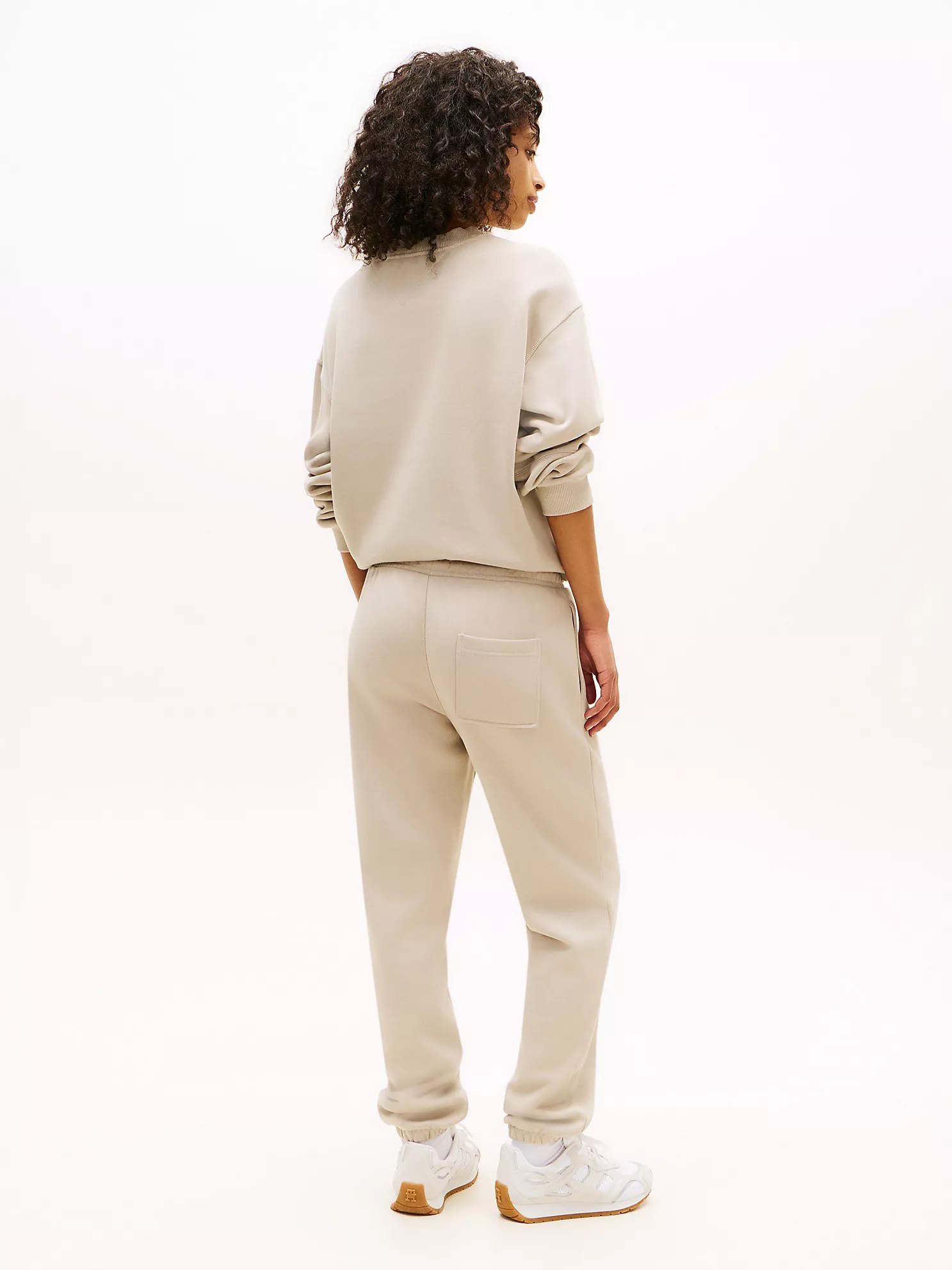 Varsity Tommy Logo Sweatpant-Stone - Image 2