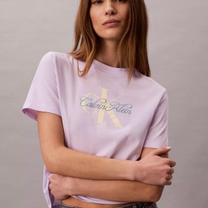 Script Monologo Graphic Classic T-Shirt-Island Lilac
