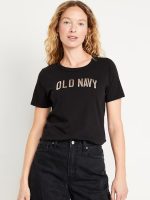 EveryWear Logo Graphic T-Shirt-Light Black Heather