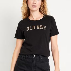 EveryWear Logo Graphic T-Shirt-Light Black Heather