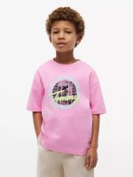 Kids' Tommy Surf Graphic T-Shirt-Pink Daisy