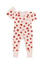 Zip Wondersuit-STRAWBERRY PICNIC