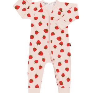 Zip Wondersuit-STRAWBERRY PICNIC