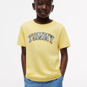 Kids' Floral Tommy Logo T-Shirt-Soleil