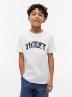 Kids' Floral Tommy Logo T-Shirt-Optic White