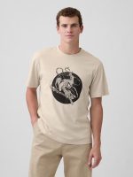 Marvel Everyday Soft Relaxed Graphic T-Shirt-Cool Cream