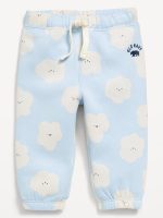 Logo-Graphic Sweatpants for Baby-Clouds