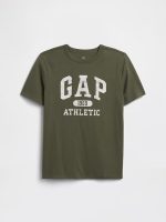 Kids Gap Graphic T-Shirt-Tweed Green