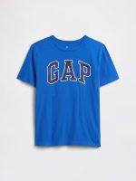 Kids Gap Logo T-Shirt-Blue Palm