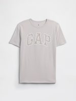 Kids Gap Logo T-Shirt-Gray Crystal