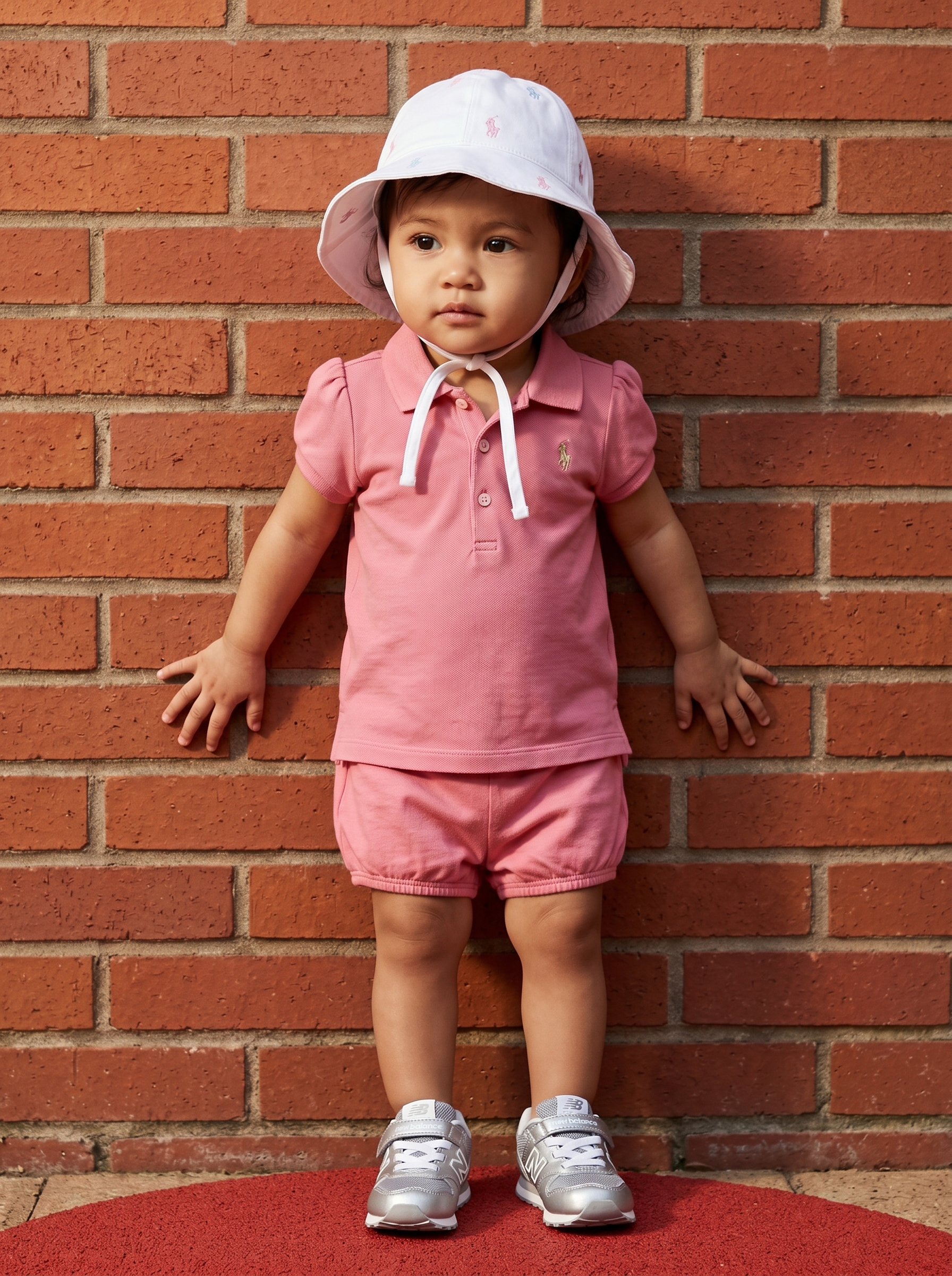 Polo Pony Cotton Interlock Hat-White - Image 2