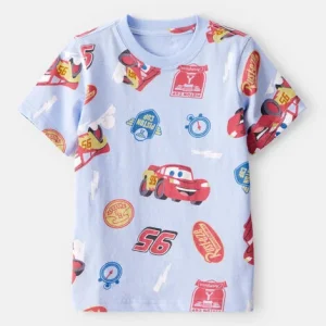 Toddler Boy Cars Lightning McQueen Short-Sleeve Graphic Tee - Blue