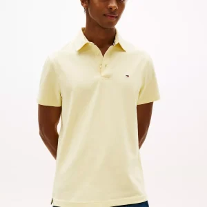 Slim Fit Jersey Knit Polo-Lemon Zest
