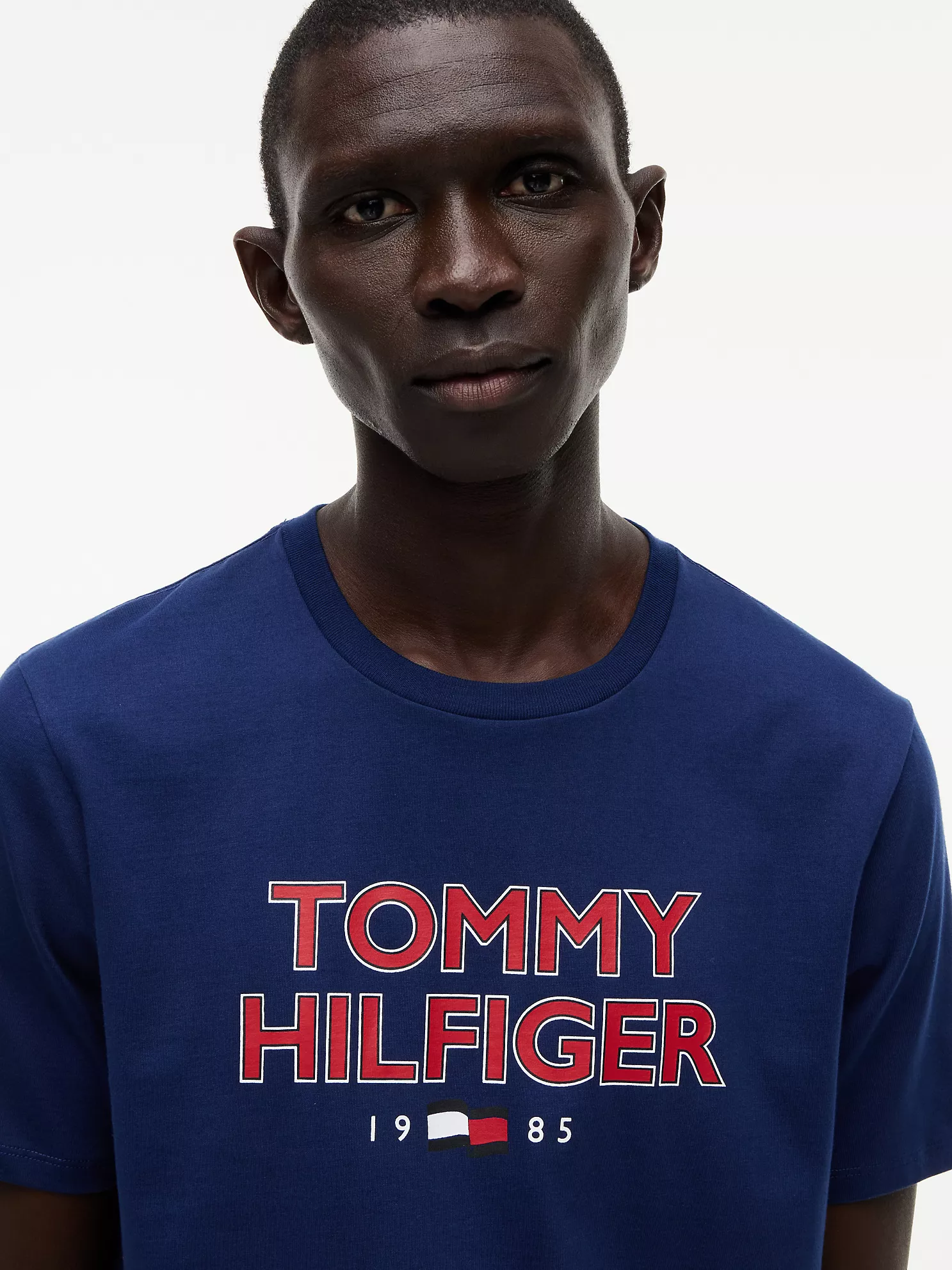 Bold Tommy 1985 Logo T-Shirt-Navy - Image 3