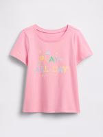 babyGap Graphic T-Shirt-Love Letter Pink