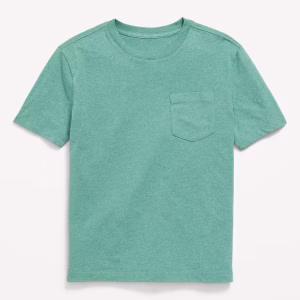 READYSTOCK Softest Short-Sleeve Pocket T-Shirt for Boys - Swaying Palm