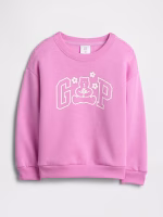 babyGap Logo Sweatshirt-Neon Pink Glow