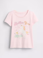 babyGap B-Day Graphic T-Shirt-Pink Cherry Blossom Unicorn Magic