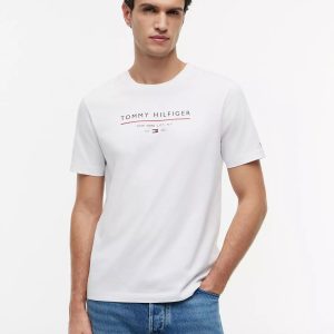 Hilfiger Logo T-Shirt-White