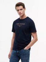 Hilfiger Logo T-Shirt-Navy